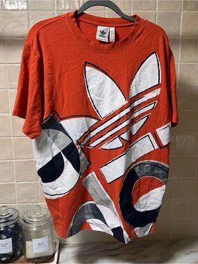 NEW MEN'S ADIDAS ORIGINALS BOLD  TREFOILTEE  SHIRT ~SIZE XL